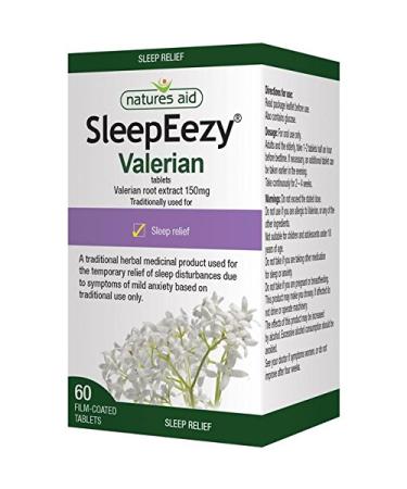 SleepEezy 150mg (Equivalent 750mg - 900mg of Valerian root) 60 Tabs-10 Pack