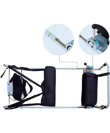 Portable Cervical Spine Lumbar Traction Bed Physical Therapy Body Stretching Corrector Device Relieving Neck & Lumbar Spondylosis Traction Stroke 0-210mm - Buy Online on GoSupps.com