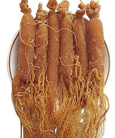 6 7 Years Whole Asian Panax Korean Red Ginseng Roots Rare Korean Panax 250g (8.8 Oz)