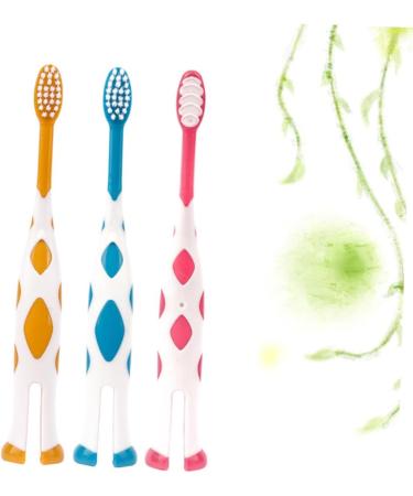 HAPINARY 6 Pieces Baby Toothbrush Set Soft Children's Toothbrush for Gentle Oral Care Perfect for Kids' Dental Health - Buy Online on GoSupps.com