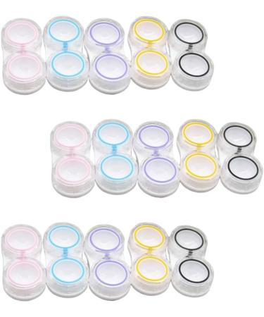 Milisten Contact Lens Case - Travel Kit Holder with Soak Storage | Pink Blue Purple Yellow Black Options - Buy Online on GoSupps.com