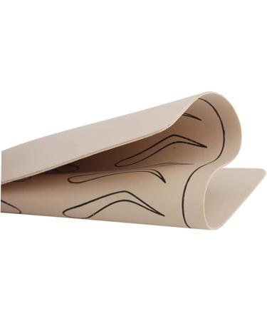  Mikinona Mikinona 6 Leaves Practice Skin Eyebrow Microblading Eyebrow Shaping Skin Eyebrow Blade Positioning - Buy Online on GoSupps.com