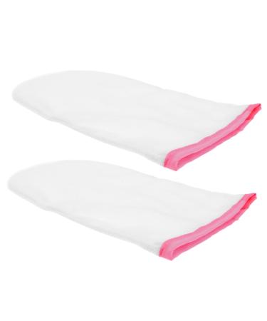 Mipcase Moufles de Soin des Mains la Paraffine en Tissu ponge Chauffants Taille Unique pour Manucure et Spa Accessoires Hydratants pour Beaut et Bien-