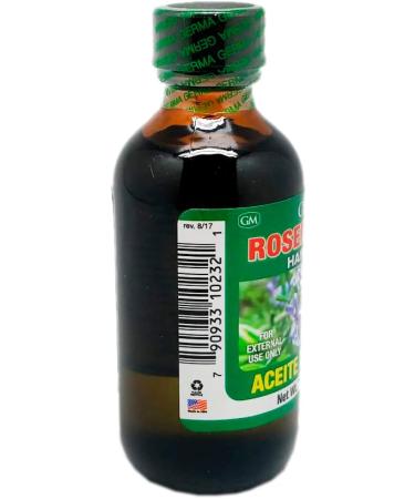 Buy Germa Aceite de Romero Rosemary Oil 2 OZ - Pure Natural Essential Oil for Hair & Skin Care | Fast International Shipping - Buy Online on GoSupps.com