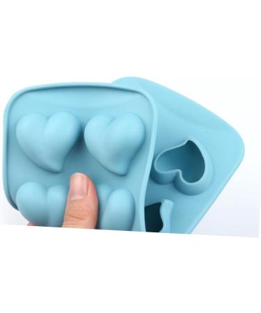 Zerodeko 6 Pcs Ice Cube Silicone Molds Chocolate Candy Fudge Molds Chocolate Mold Ice Tray Ice Box Soap 21X10.4X3cmx2pcs Assorted Colorx2pcs - Buy Online on GoSupps.com