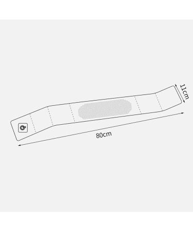 Libcflcc USB Heated Scarf - Adjustable Temperature Fast Heating Neck Therapy - Pink | International Shipping Available - Buy Online on GoSupps.com
