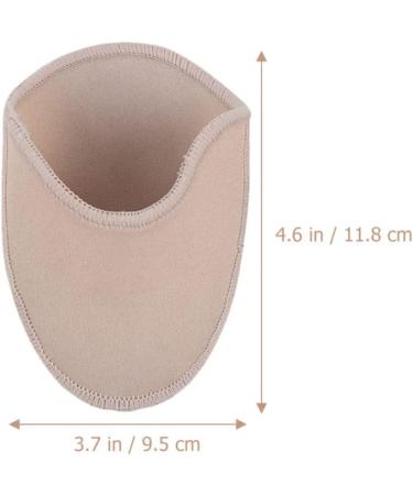 Holibanna Toe Protector Ballet Socks - Anti Toe Care Pads for Pointe Shoes | 2 Pairs Knitted Forefoot Protection - Buy Online on GoSupps.com