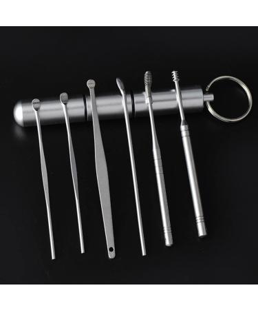 Ear Buds Ear Pickers Cleaner Set - 18pcs Stainless Steel Wax Remover Tool for Ear Care - ANC Earbuds & Plugs - Buy Online on GoSupps.com