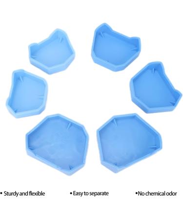 Premium 6-Part Silicone Dental Model Base for Laboratory - Ideal Gypsum Forms for Dental Professionals - Buy Online on GoSupps.com