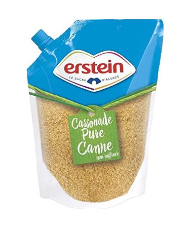 Erstein Cassonade Pure Canne Non Raffin 750g (lot de 6)