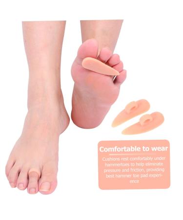 GLEAVI 4pcs Middle Toe Support Pads - Foot Protectors for Bunion Toe Spreaders & Valgus Correction - Buy Online on GoSupps.com