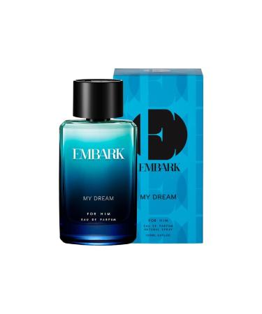 EMBARK My Dream for Him Perfume for Men - 100ml | Premium Eau de Parfum | Woody and Marine Fragrance Liquid