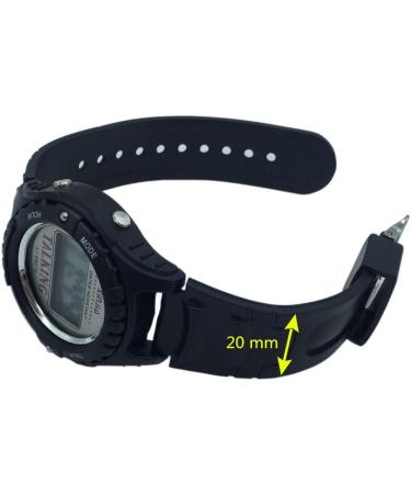 Visionu Nergo Talking Watch for Blind & Visually Impaired - Ideal Gift for Children & Seniors - Black Electronic Sports Watch - Buy Online on GoSupps.com