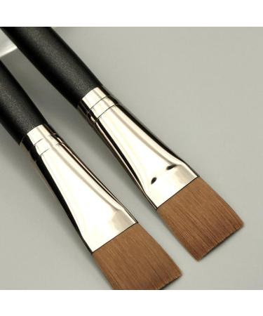 Flat Square Foundation Brush Soft Hair Concealer Brush BB Cream Blender Face Mask Paint Brush Women Beauty Skin Care Makeup Tool Black - Buy Online on GoSupps.com