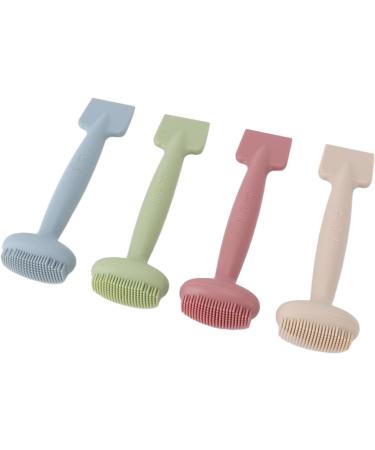 Buy Dual Ended Silicone Facial Mask Brush - Professional Eco-Friendly Beauty Tool for Mud Masks | Soft & Convenient Double Sided Applicator - Buy Online on GoSupps.com