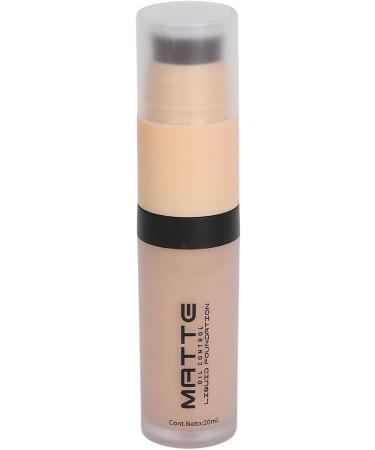 Liquid Foundation Liquid Foundation with Built-in Brush Long-Lasting Full Coverage Skin Care (03) - Buy Online on GoSupps.com