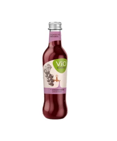 Buy ViO Schorle Blackcurrant - Pack of 8 Bottles (300ml Each) | International Shipping - Buy Online on GoSupps.com