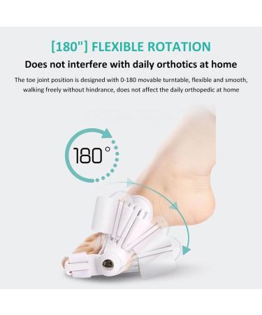 Orthopedic Toe Separator & Hallux Valgus Correction Set | Relieve Inflammation & Correct Thumb Valgus - Adjustable Carrier - Buy Online on GoSupps.com