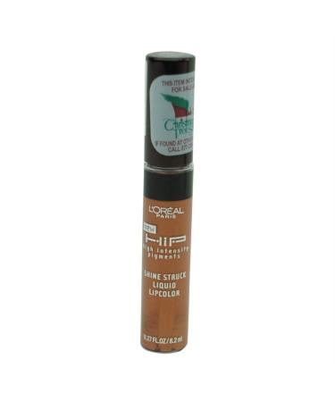 L'Oreal HiP Shine Struck Liquid Lipcolour Gloss - Harmless.