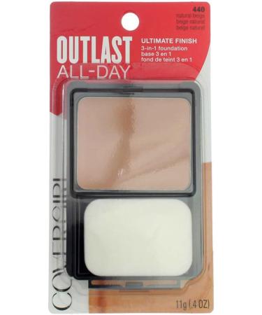 CoverGirl Ultimate Finish Liquid Powder Makeup Natural Beige 440 - Set of 2 - Buy Online on GoSupps.com