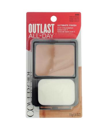 CoverGirl Ultimate Finish Liquid Powder MakeUp Natural Beige 440 - Pack of 2 - Buy Online on GoSupps.com