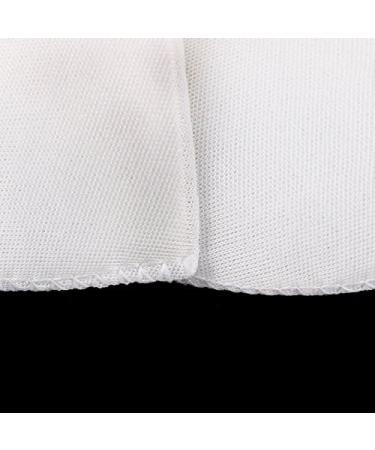 Chris.W 1/2 Covered Set-in Shoulder Pads Sewing Foam Pads - 4 Pairs Medium (2 White + 2 Black) for Blazer, T-Shirt, Clothes - Buy Online on GoSupps.com