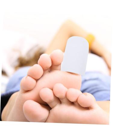 Healifty Bunion Toe Spreader Gel - Pair of Thumb Protectors for Bunion Correction and Toe Alignment - White - Buy Online on GoSupps.com