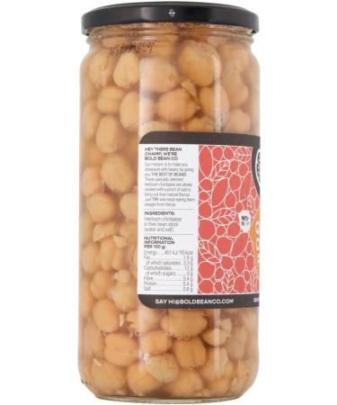 Bold Bean Co Queen Chickpeas 700 g - Buy Online on GoSupps.com