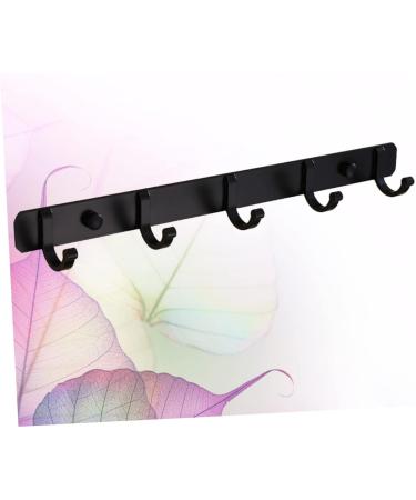 Alipis 3 Pcs Wall Mounted Clothes Hanger Towel Hanger Door Hanger Hook Coat Hanger Handbag 36X3CMx3pcs Blackx3pcs - Buy Online on GoSupps.com