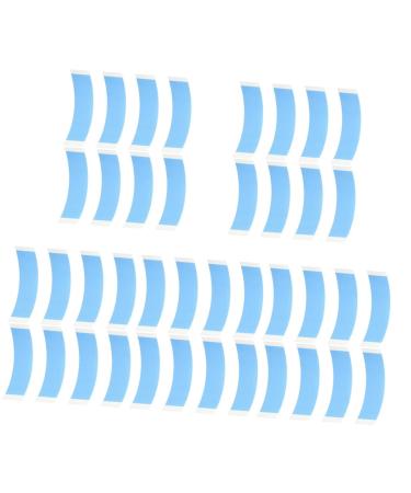 FRCOLOR 40 Pcs Lace Hair Block Film Front Lace Wig Lace Front Wigs Invisible Tape Lace Front Tape Lace Front Support Tape Hair Glue for Weave Lace Wig Tape Lace Tape Wig Tape for Lace Wigs