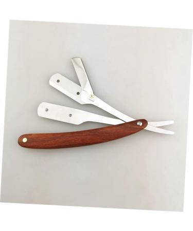 Frcolor Premium Men's Straight Razor Set | 6 STK Handwalier for Precision Shaving | Bamboo Folding Design for Ultimate Comfort - Buy Online on GoSupps.com