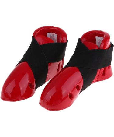LEIPUPA Unisex Adult Taekwondo Foot Gear Karate Sparring Shoes - Red, X-Large - Buy Online on GoSupps.com