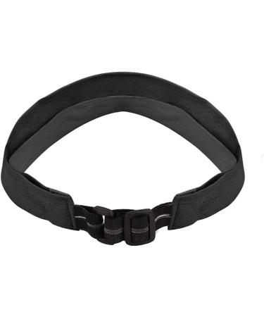 Adjustable Mesh Sun Visor Hat for Men and Women - Black | Ideal for Sports, Tennis, Golf, Running - Buy Online on GoSupps.com