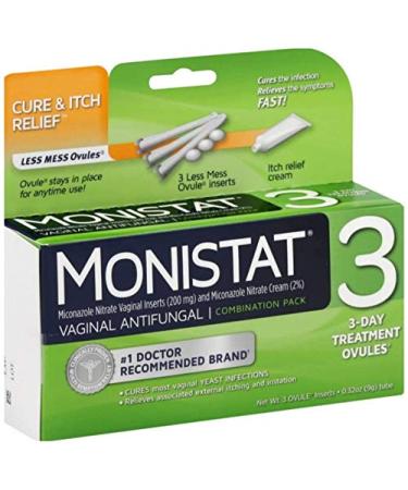 MONISTAT 3 CURE/ITCH RLF OVULE