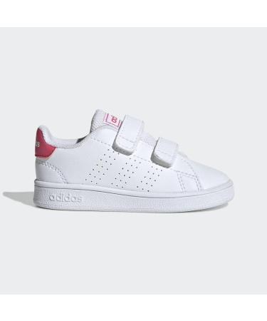 adidas Kids Advantage Cf I Sneaker Child | White Ftw Bla Rosrea | Size 2.5 UK - Buy Online on GoSupps.com