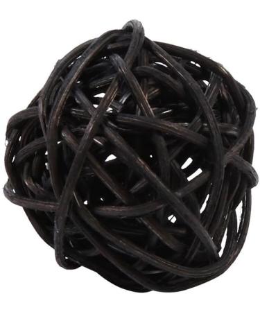 20 Decorative Rattan Balls in 5 Colors Natural Rattan Decor for Weddings Christmas & Birthdays - Black Option Available - Buy Online on GoSupps.com