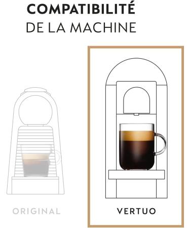 Generic Nespresso VertuoLine Double Espresso Gluten Free Chiaro/Scuro Coffee Capsules - 20 Coffee Pods - Buy Online on GoSupps.com