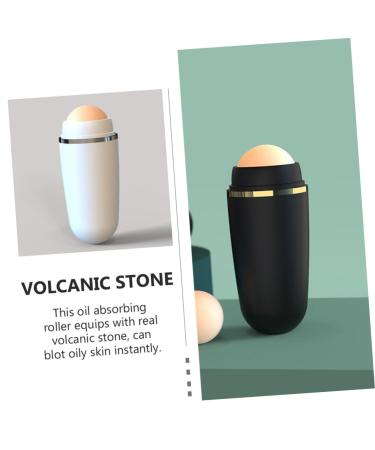 FRCOLOR Volcanic Stone Oil-Absorbing Face Roller - 4 Pcs Oily Skin Care Tool for Oil Control & Shine Reducing - Buy Online on GoSupps.com