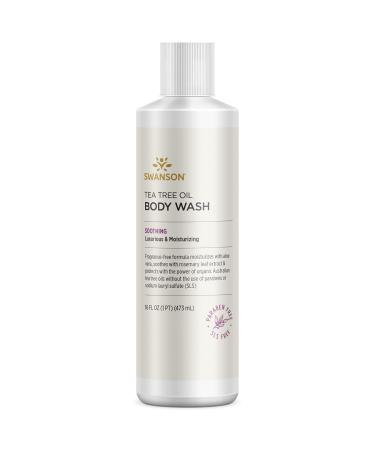 Swanson Tea Tree Oil Body Wash 16 fl Ounce (1 pt) (473 ml) Liquid