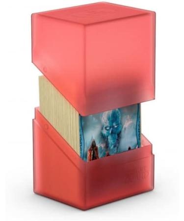 Ultimate Guard Boulder 100 Deck Case - Large Ruby - Secure and Stylish Storage Solution - Buy Online on GoSupps.com