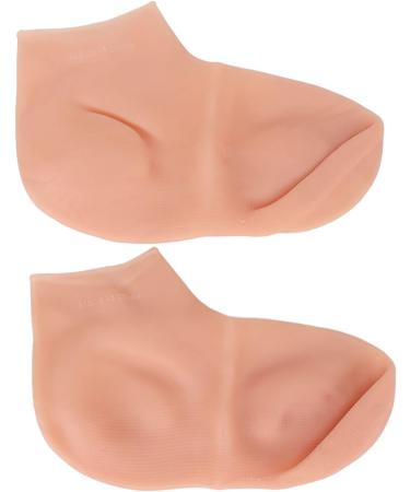 Silicone Gel Socks for Men & Women - Moisturizing Foot Care Anti-Crack & Nourishing Treatment for Dry Cracked Feet (L) - Buy Online on GoSupps.com