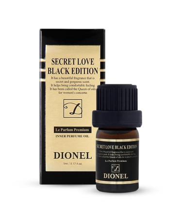 Dionel Secret Love inner perfume fragrance oil for underwear women Long-lasting feminine scent Black Edition 5ml(0.17fl.oz) + White Edition 5ml(0.17fl.oz) - Buy Online on GoSupps.com