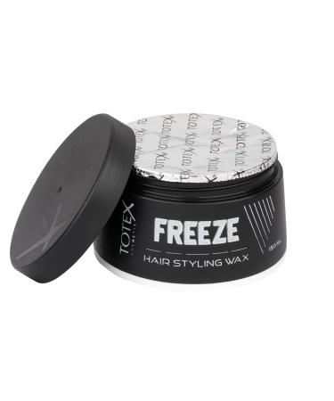 Totex Freeze Hair Styling Wax | Strong Hold Gel Wax for All Hair Types | 150 ml - International Shipping Available - Buy Online on GoSupps.com