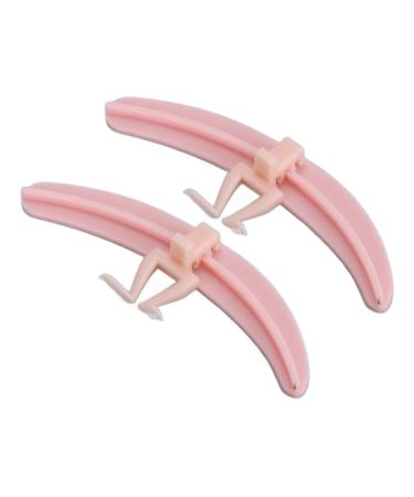 Silicone Eyelash Separator Tool Washable Reusable for Lash Extension Improve Efficiency with Convenient Operation Assist in Separating Eyelashes When Extension () Pink