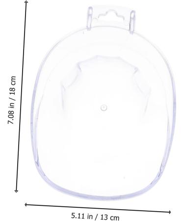 Nail Soaking Bowl Manicure Nail Art Polish Remover Tool Gel Nail Polish Remover Soak Bowl Salon Manicure Supplies Nail Care Soaking Dish - Buy Online on GoSupps.com