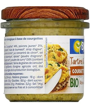 BJORG - Tartine et Cuisine Zucchini 135 g - Set of 4 - Buy Online on GoSupps.com