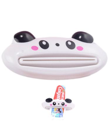 Toothpaste Holder Toothpaste Tube Squeezer -Cartoon Toothpaste Dispenser Animal Shaped Toothpaste Holder Cute Frog Panda Bear Shaped Toothpaste Extruder Bathroom Accessories