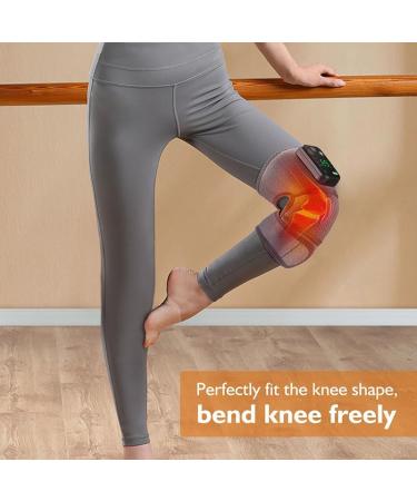 Buy Cordless Heated Knee Massager - 3 Vibration & Heating Modes for Pain Relief | International Shipping Available - Buy Online on GoSupps.com