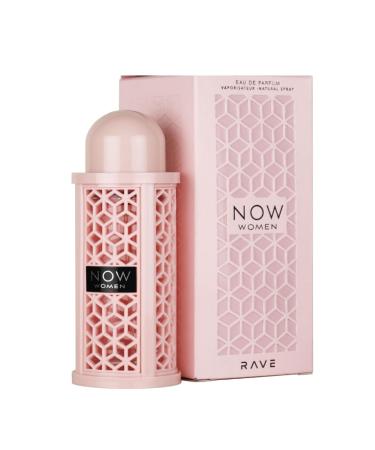 RAVE Now Women Eau de Parfum for Women - 100 ml (3.4 fl oz) - Elegant & Lovely Smell - Buy Online on GoSupps.com