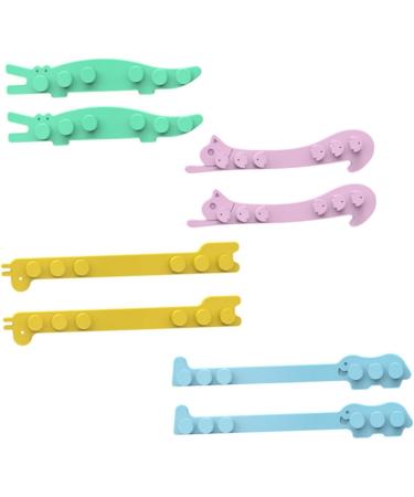 CLISPEED 8pcs Clothes Rack Rope Buckle Tab | Durable & Versatile Closet Organizer | International Shipping Available - Buy Online on GoSupps.com